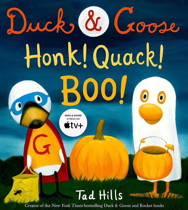 Duck & Goose, Honk! Quack! Boo!: A Picture Book for Kids and Toddlers