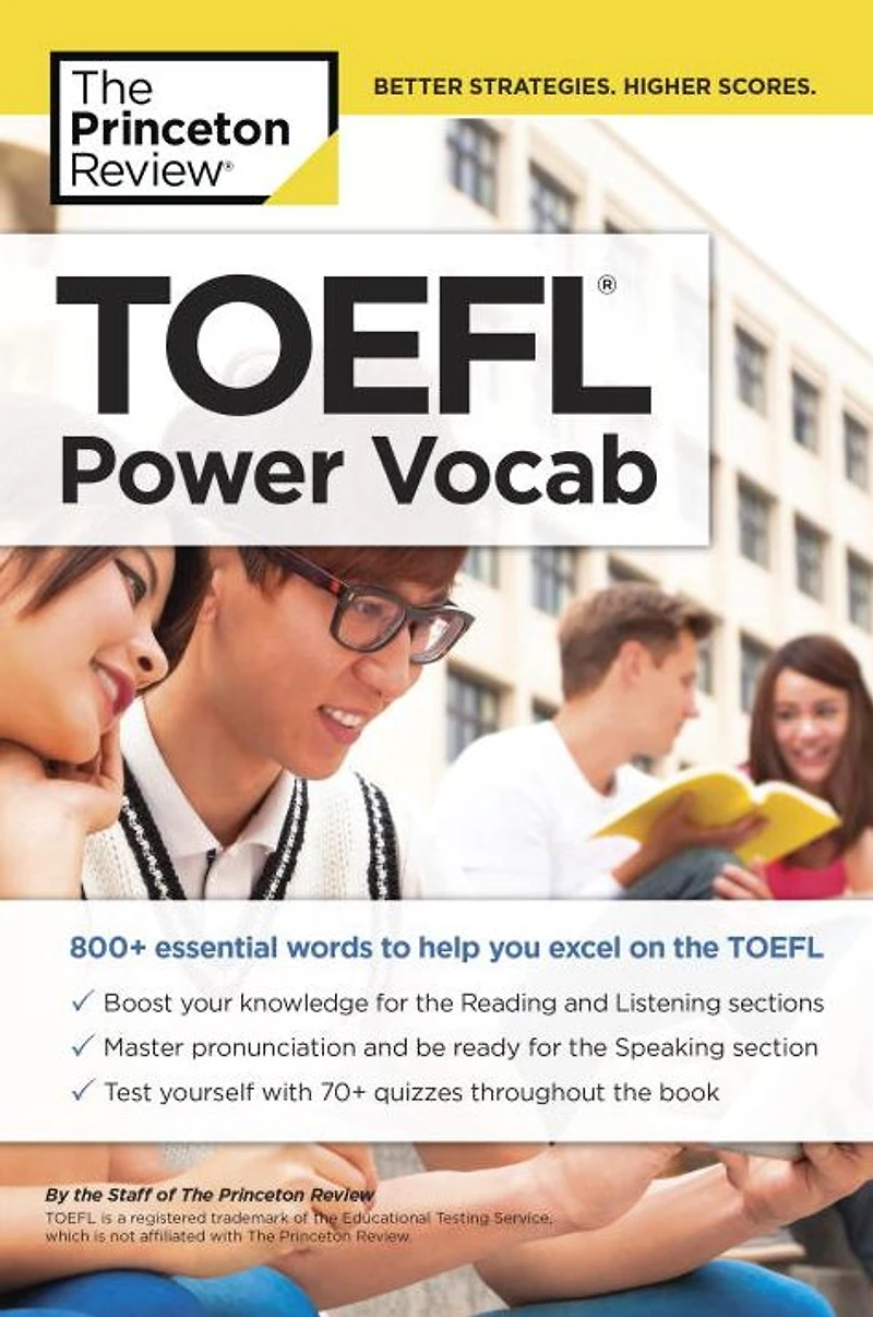 TOEFL Power Vocab: 800+ Essential Words to Help You Excel on the