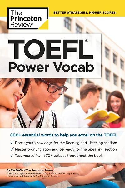 TOEFL Power Vocab: 800+ Essential Words to Help You Excel on the