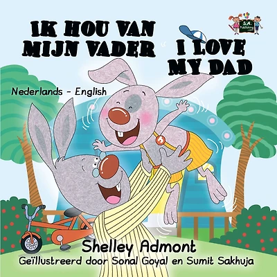 I Love My Dad (Dutch English Bilingual Book)