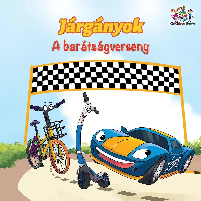 Járgányok A barátságverseny: The Wheels Friendship Race Hungarian edition