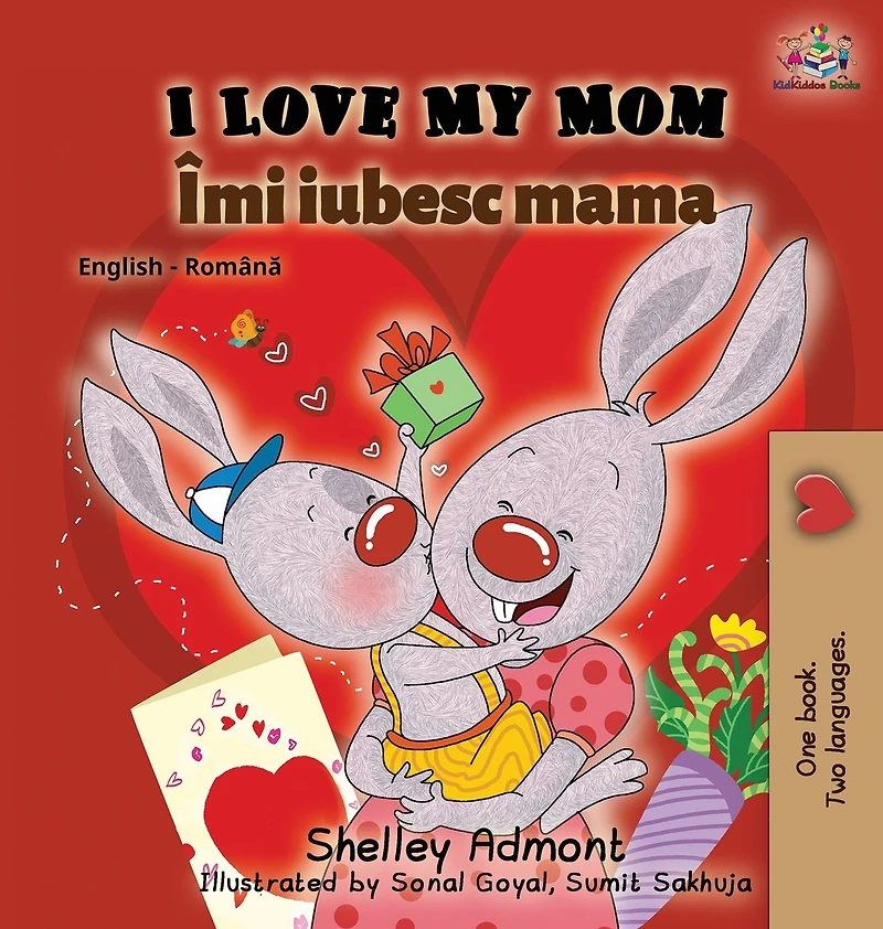 I Love My Mom (Romanian English Bilingual Book)
