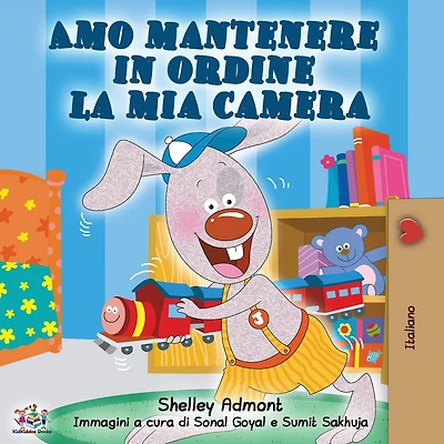 Amo mantenere in ordine la mia camera: I Love to Keep My Room Clean - Italian Edition