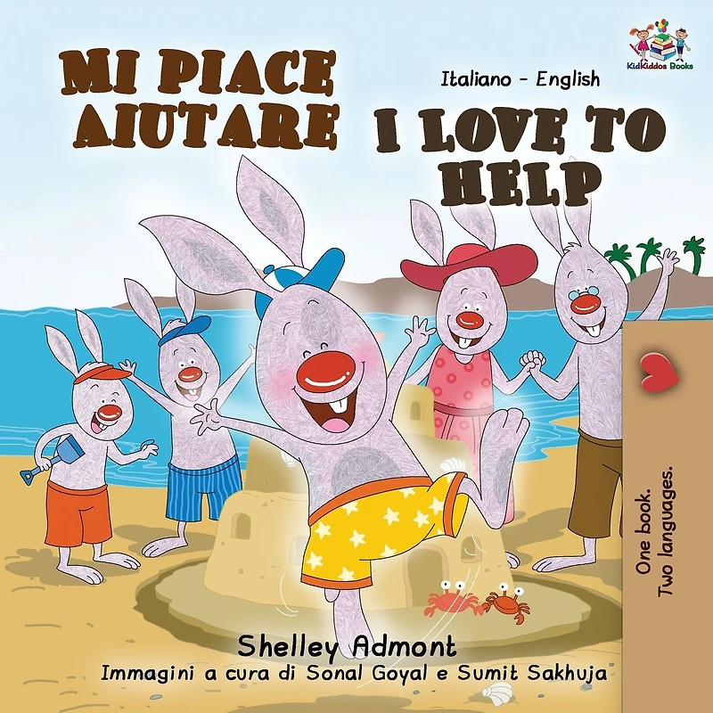 Mi piace aiutare I Love to Help: Italian English Bilingual Book for Children