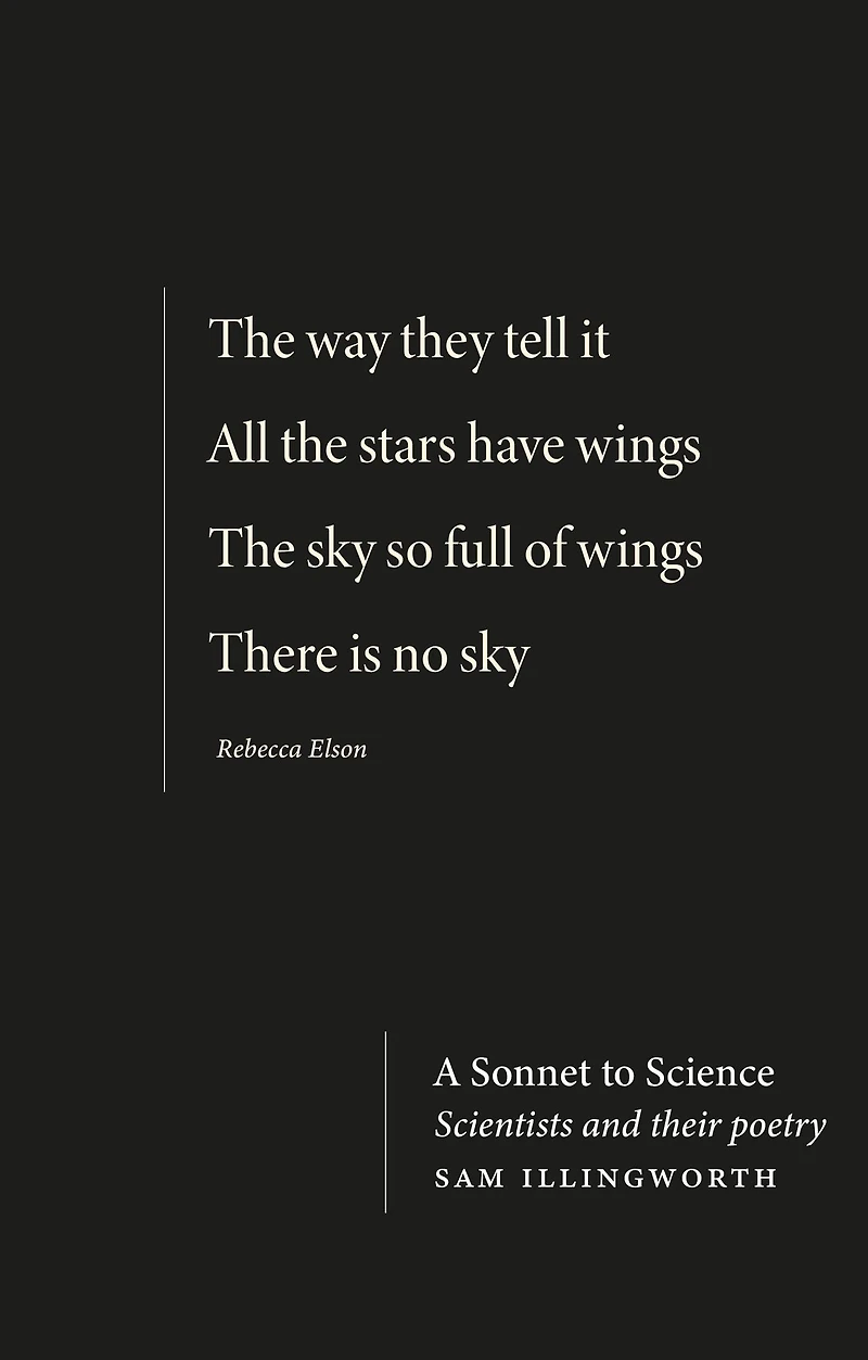 A sonnet to science: Scientists and their poetry