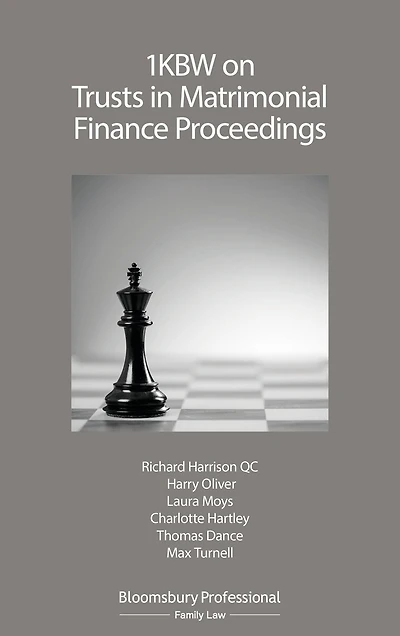 1KBW on Trusts Matrimonial Finance Proceedings