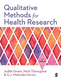 Qualitative Methods for Health Research