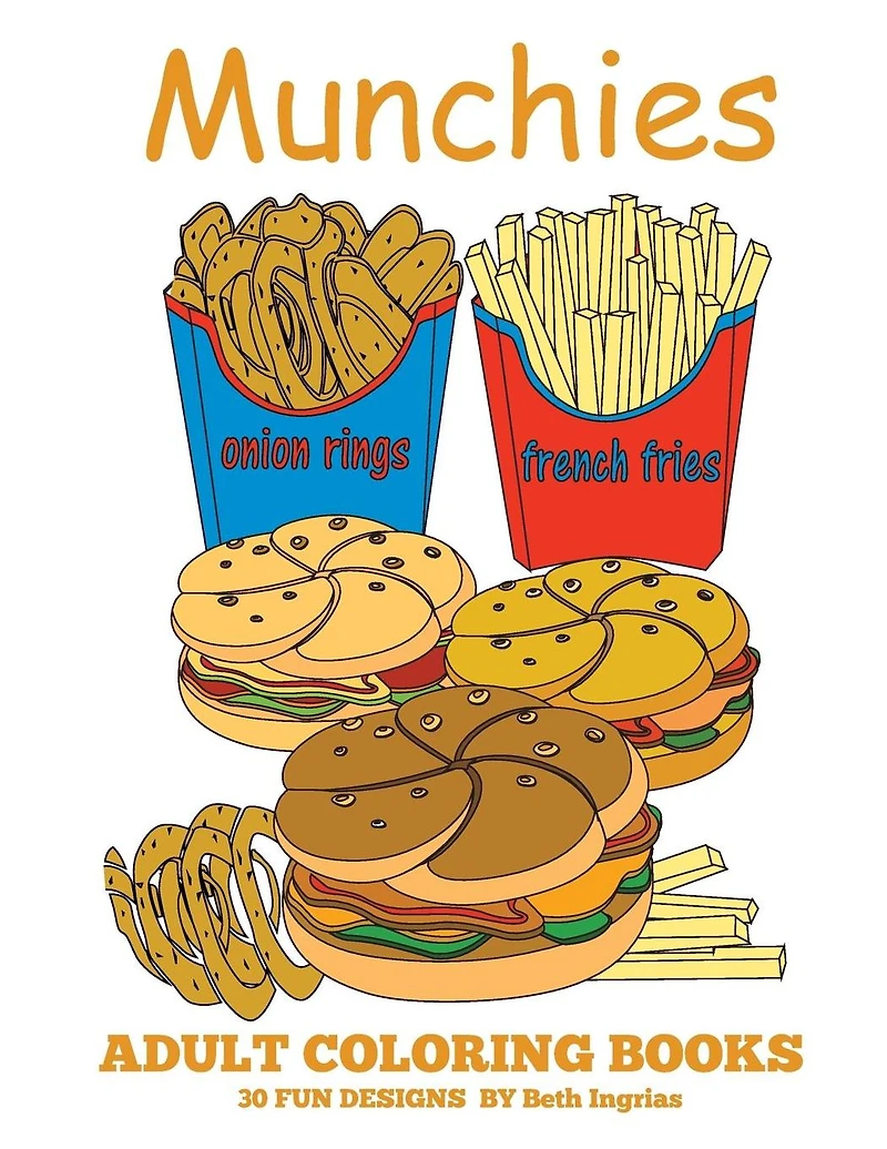 Adult Coloring Books: Munchies