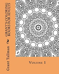 Grant's adult mandala coloring book vol 1