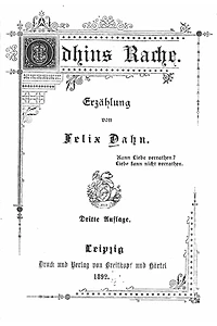 Odhins Rache, Erzählung