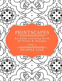 Printscapes: An Adult Coloring Book Of Prints & Designs