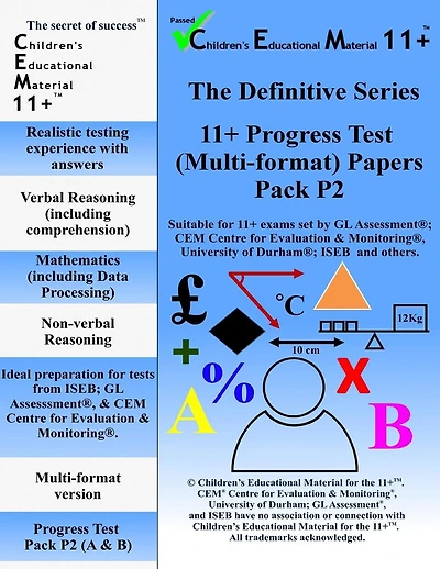11+ Progress Test Pack P2
