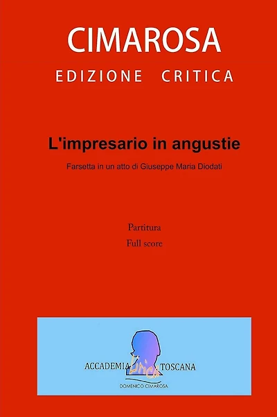 L'Impresario in Angustie: Full Score - Partitura
