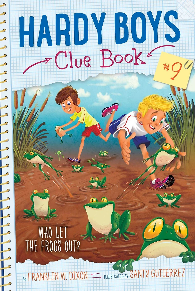 Who Let the Frogs Out? (Hardy Boys Clue Book Series #9)