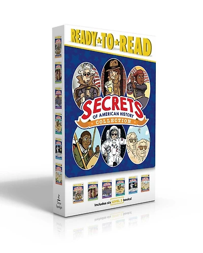 Secrets of American History Collection (Boxed Set): The Founding Fathers Were Spies!; Secret Agents! Sharks! Ghost Armies!; Heroes Who Risked Everything for Freedom; Fearless Flyers, Dazzle Painters, and Code Talkers!; You Can't Bring a Sandwich to the Mo