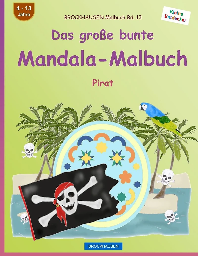 BROCKHAUSEN Malbuch Bd. 13 - Das gro�e bunte Mandala-Malbuch: Pirat