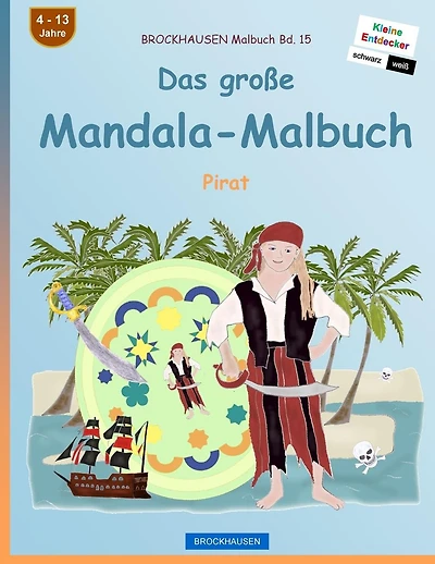 BROCKHAUSEN Malbuch Bd. 15 - Das gro�e Mandala-Malbuch: Pirat