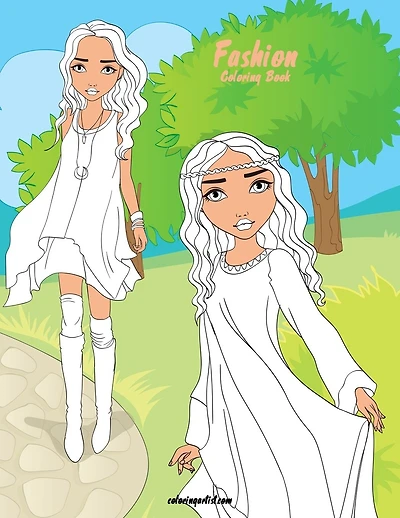 Fashion Coloring Book 1