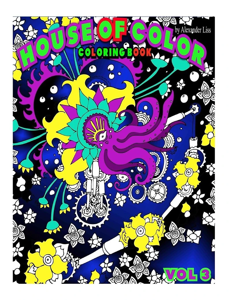 House of Color VOL.3: The third and last installment in this great coloring book Series.