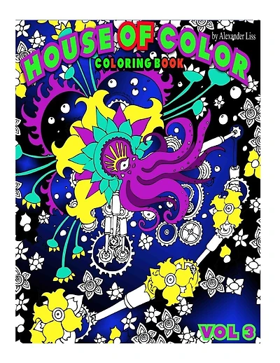 House of Color VOL.3: The third and last installment in this great coloring book Series.