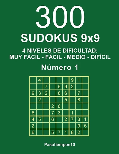 300 Sudokus 9x9 - N. 1
