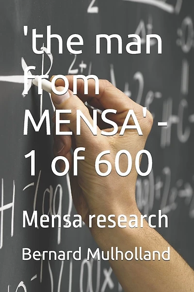'the man from MENSA' - 1 of 600: Mensa research