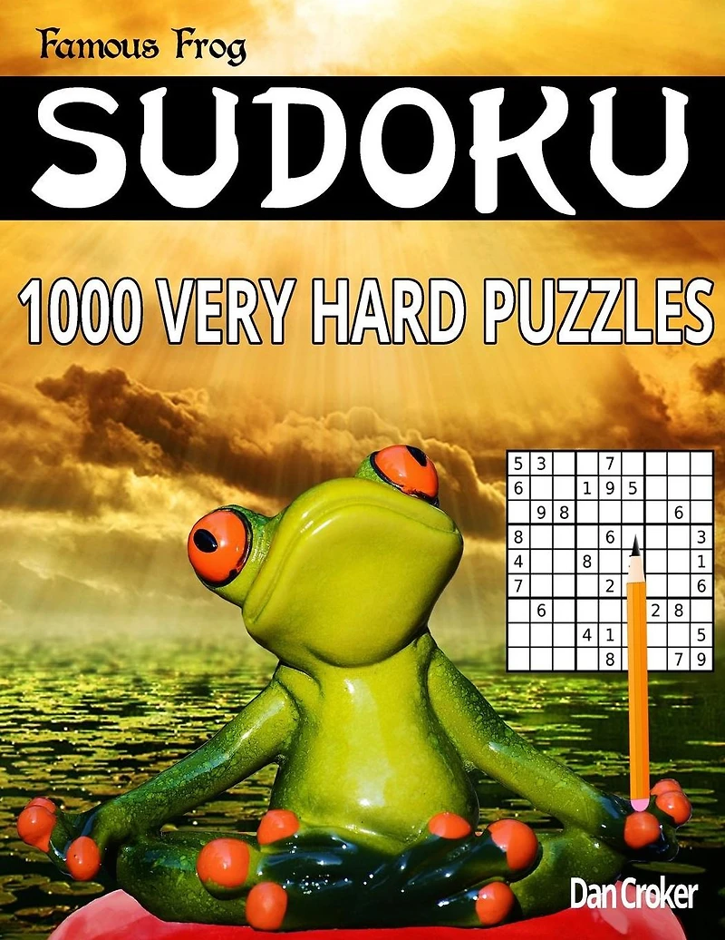 Famous Frog Sudoku 1,000 Very Hard Puzzles: A Brain Yoga Series Book