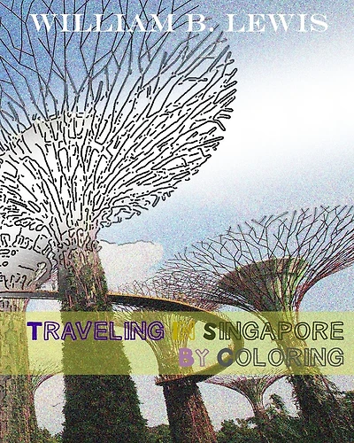 Traveling In Singapore By Coloring