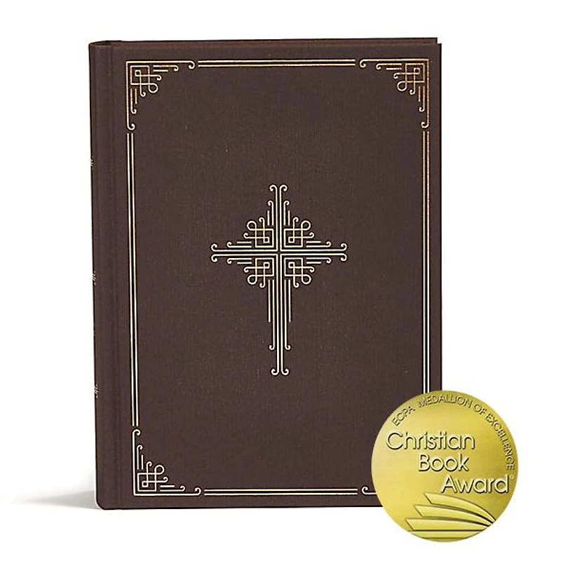 CSB Ancient Faith Study Bible, Brown Cloth Over Board