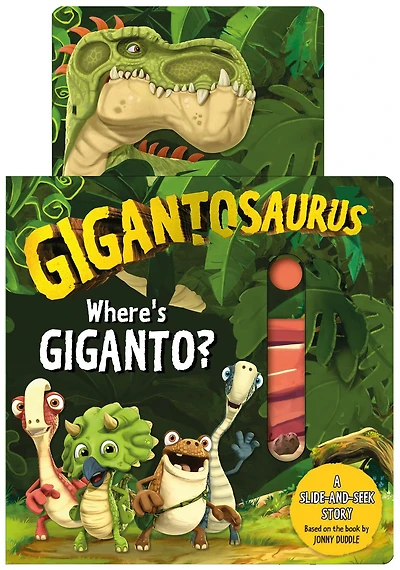 Gigantosaurus: Where's Giganto?: (An Interactive Slide-and-Seek Dinosaur Board Book with Slider Surprises on Each Page - For Toddlers, Preschoolers, and Kids Ages 3-7)
