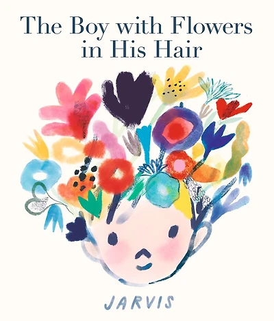 The Boy with Flowers His Hair