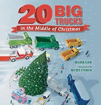 Twenty Big Trucks the Middle of Christmas