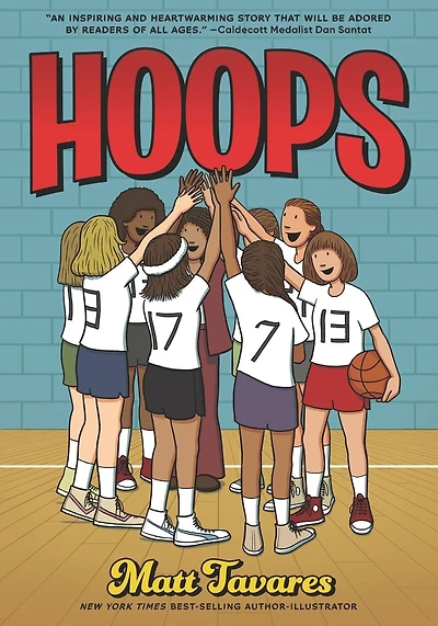 Hoops: A Graphic Novel: (A Middle Grade Novel About Perseverance, Gender Equality, and Teamwork for Kids Ages 8-12 Grades 3-7)