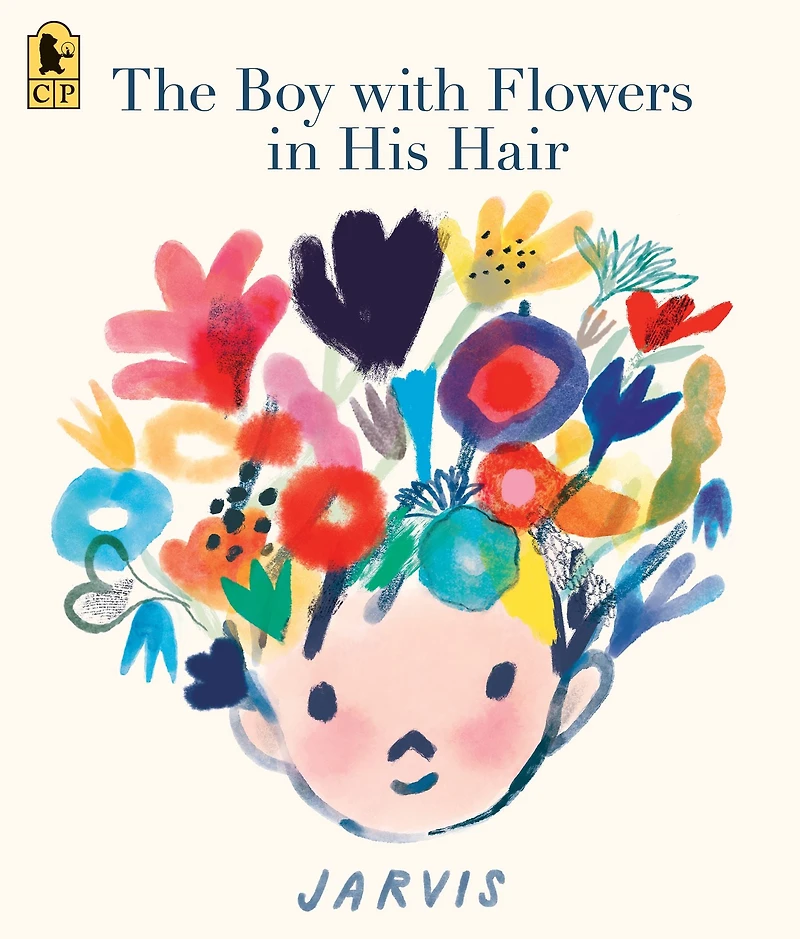 The Boy with Flowers His Hair