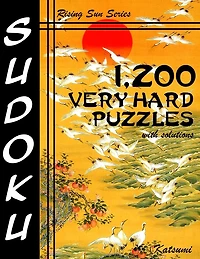 1,200 Very Hard Sudoku Puzzles With Solutions: A Rising Sun Series Book