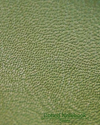 Dotted Notebook: Large Dotted Journal, Planner, Work book, Sketch Book, 5mm Dot Grid Book For Daily Use, 8"x10" Paperback