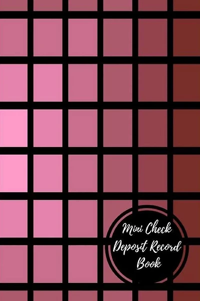 Mini Check Record Book: Bank Deposit Log