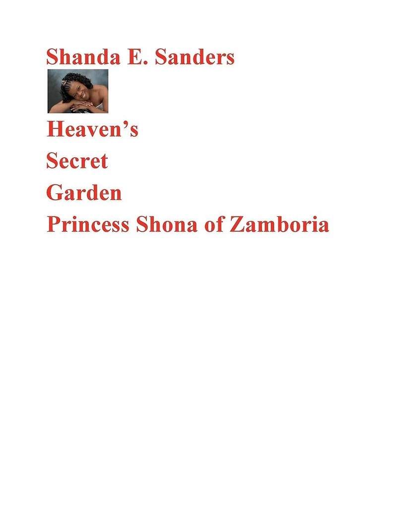 Princess Shona of Zamboria: Heaven's Secret Garden