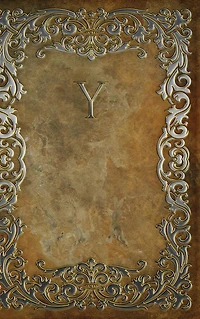 Monogram "Y" Notebook [Rustic One]: Blank Journal Diary Memoir Log Logue