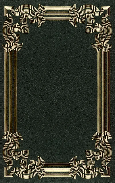 Gilded Green Notebook: Blank Journal Diary Memoir Log Logue
