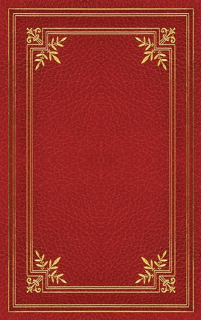 Crimson Foile Notebook: Blank Journal Diary Memoir Log Logue