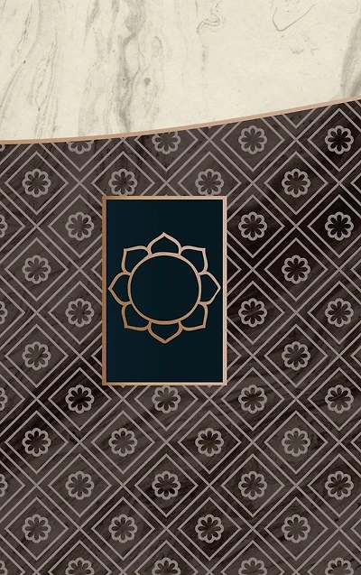 Monogram Buddhism Notebook [Luxury One]: Blank Journal Diary Memoir Log Logue