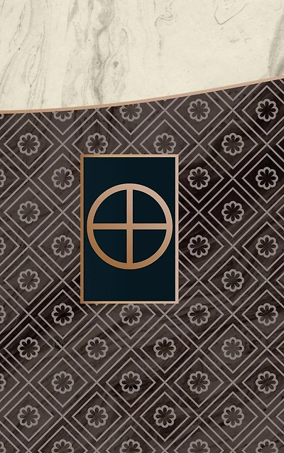 Monogram Gnosticism Notebook [Luxury One]: Blank Journal Diary Memoir Log Logue
