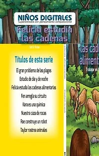 Felicia estudia las cadenas alimentarias: Trabajar en bucles (Felicia Studies Food Chains: Working in a Loop)