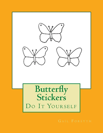 Butterfly Stickers: Do It Yourself
