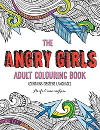 The Angry Girls' Adult Colouring Book
