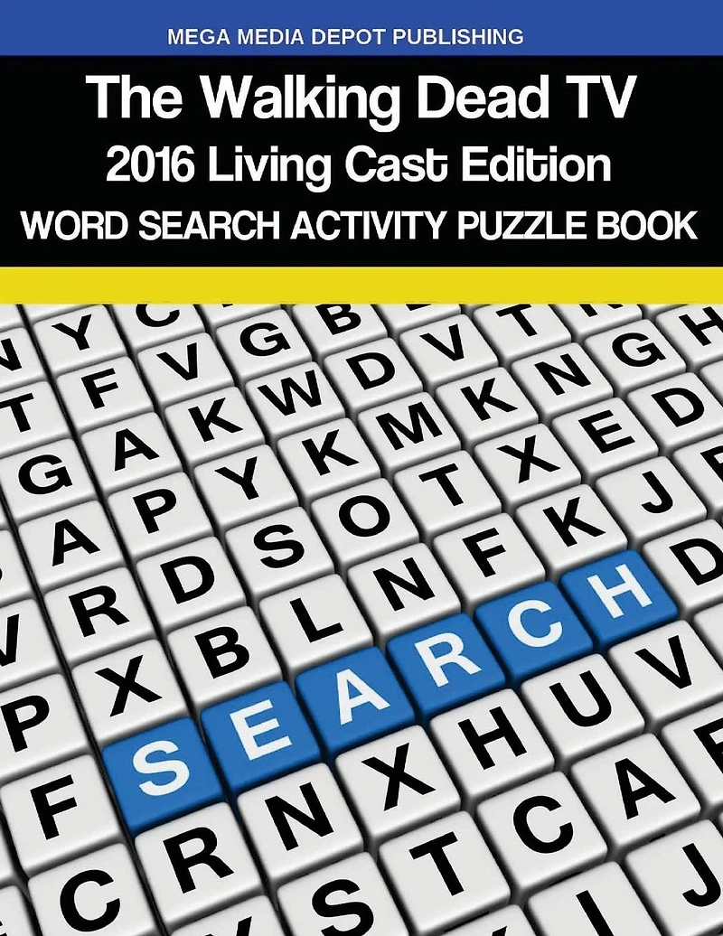 The Walking Dead TV Word Search Puzzle Book 2016 Living Cast Edition