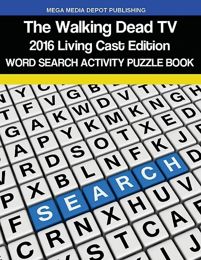 The Walking Dead TV Word Search Puzzle Book 2016 Living Cast Edition