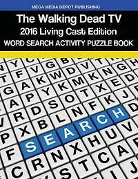 The Walking Dead TV Word Search Puzzle Book 2016 Living Cast Edition