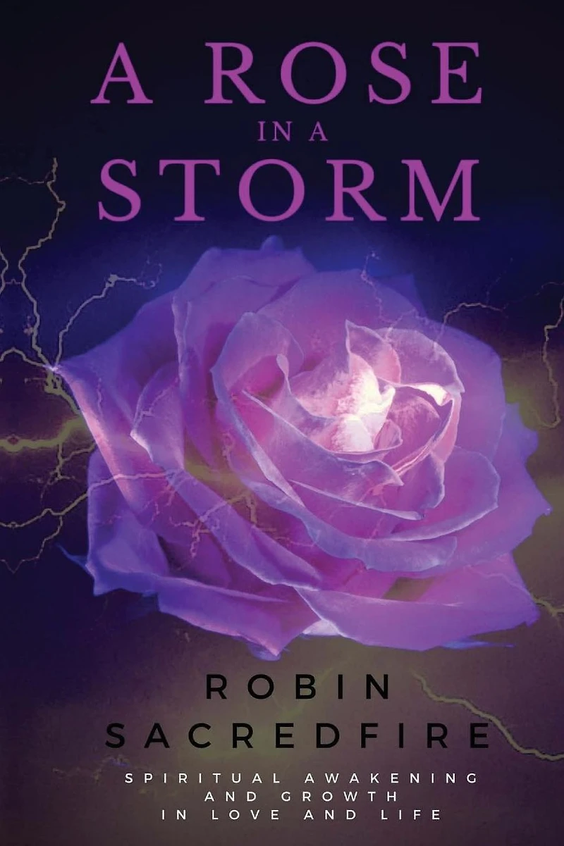 a Rose Storm: Spiritual Awakening and Growth Love Life